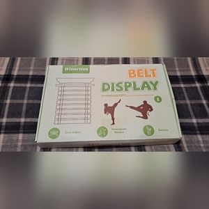 Martial Arts 8 Belt Display